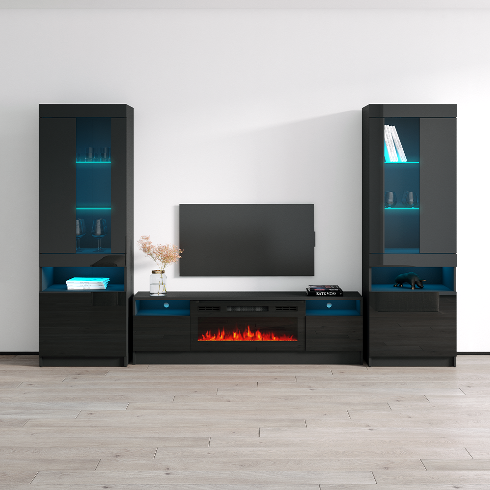 Duke BL-EF Fireplace Entertainment Center