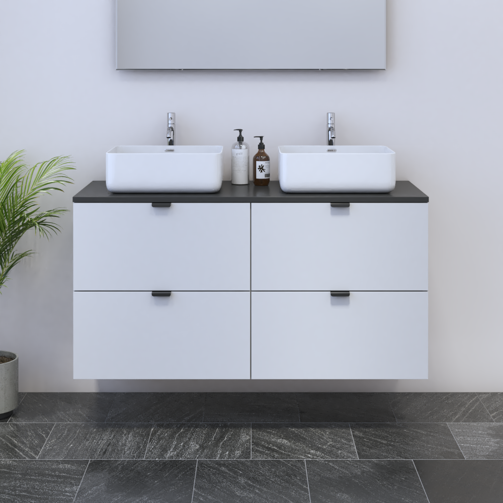 Ines 4S 120 Floating Bathroom Vanity