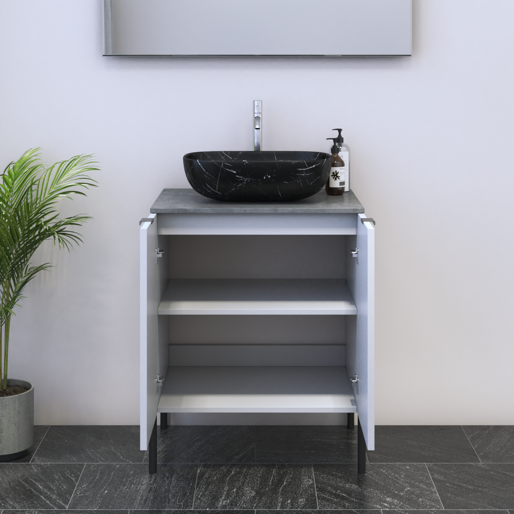 Nicole 2D 60 Floating Bathroom Vanity