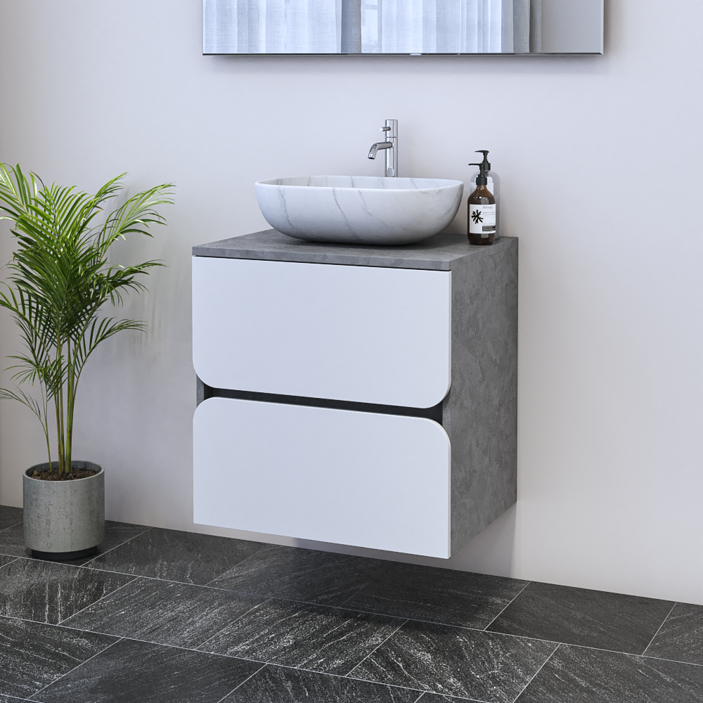 Azurro 2S 60 Floating Bathroom Vanity