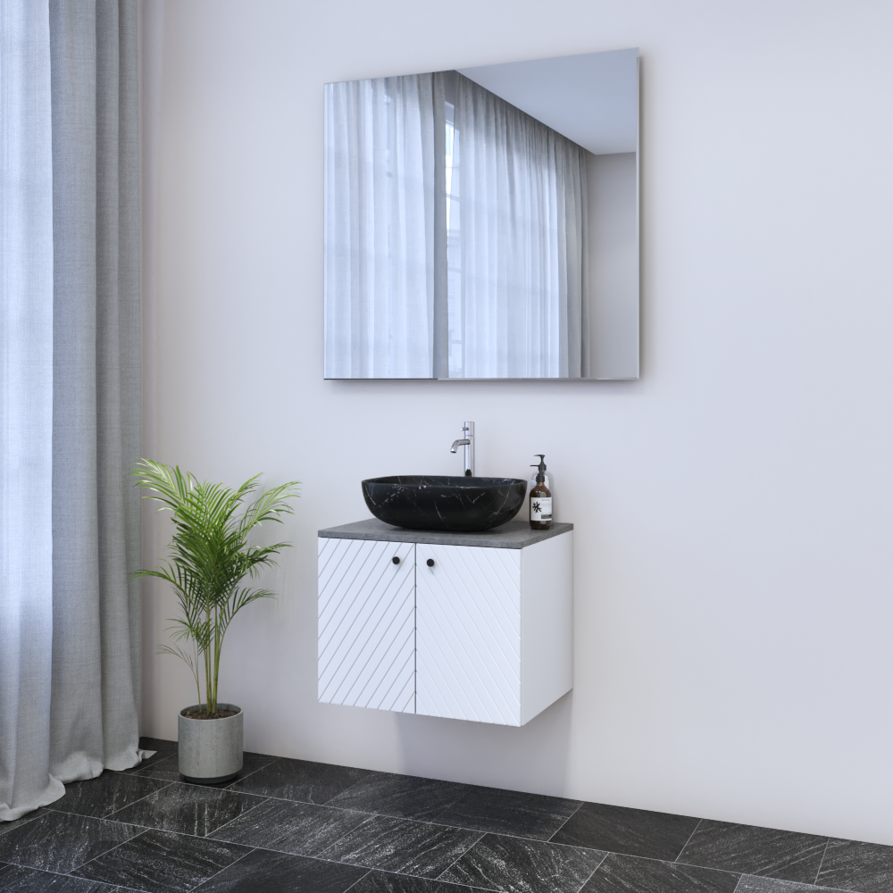 Avela 2D 60 Floating Bathroom Vanity