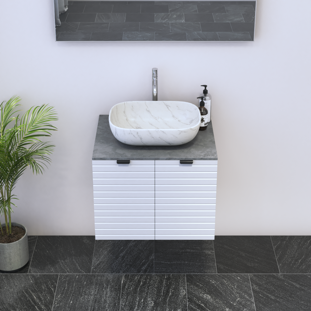 Capri 2D 60 Floating Bathroom Vanity