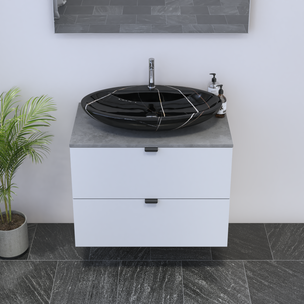 Ines 2S 80 Floating Bathroom Vanity