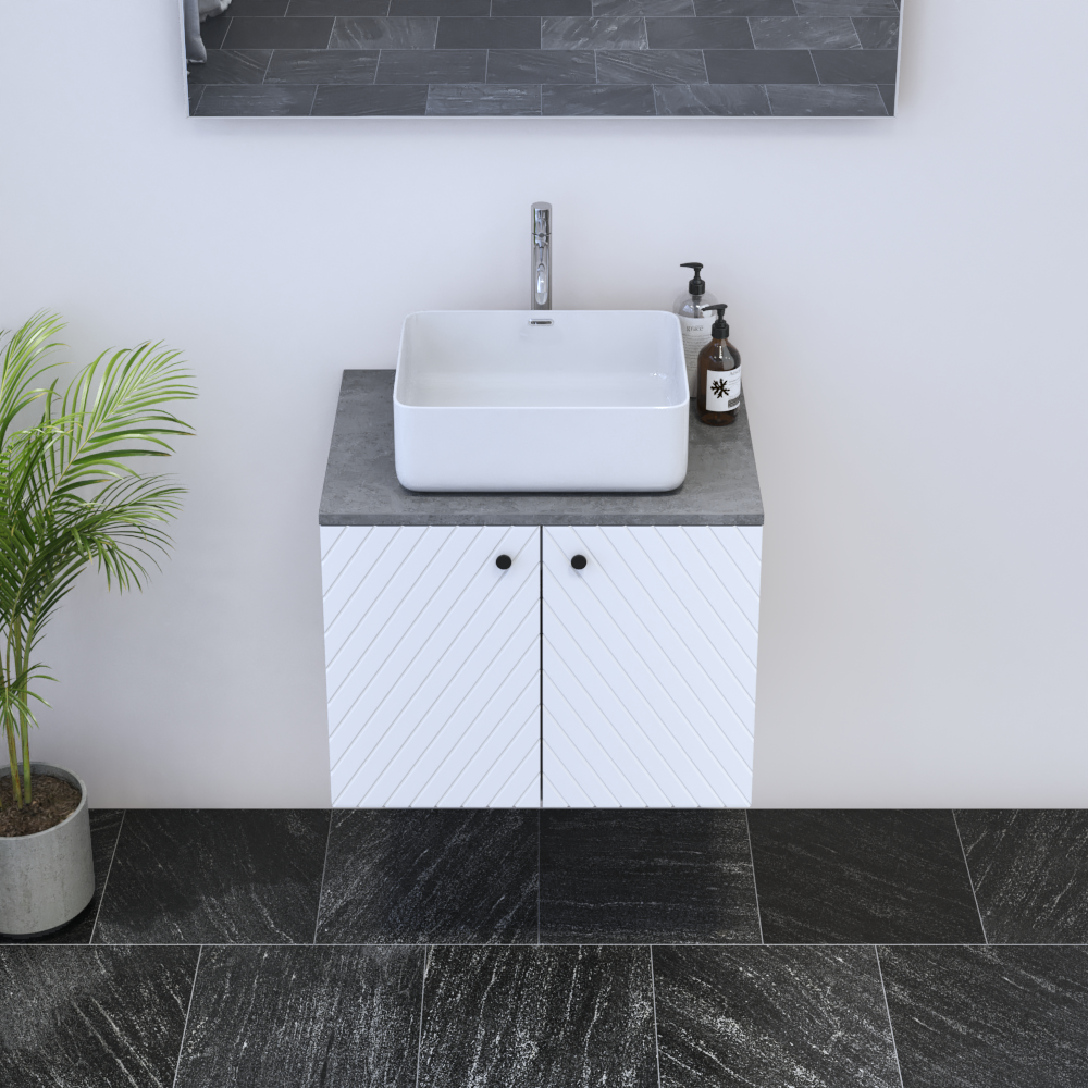 Avela 2D 60 Floating Bathroom Vanity