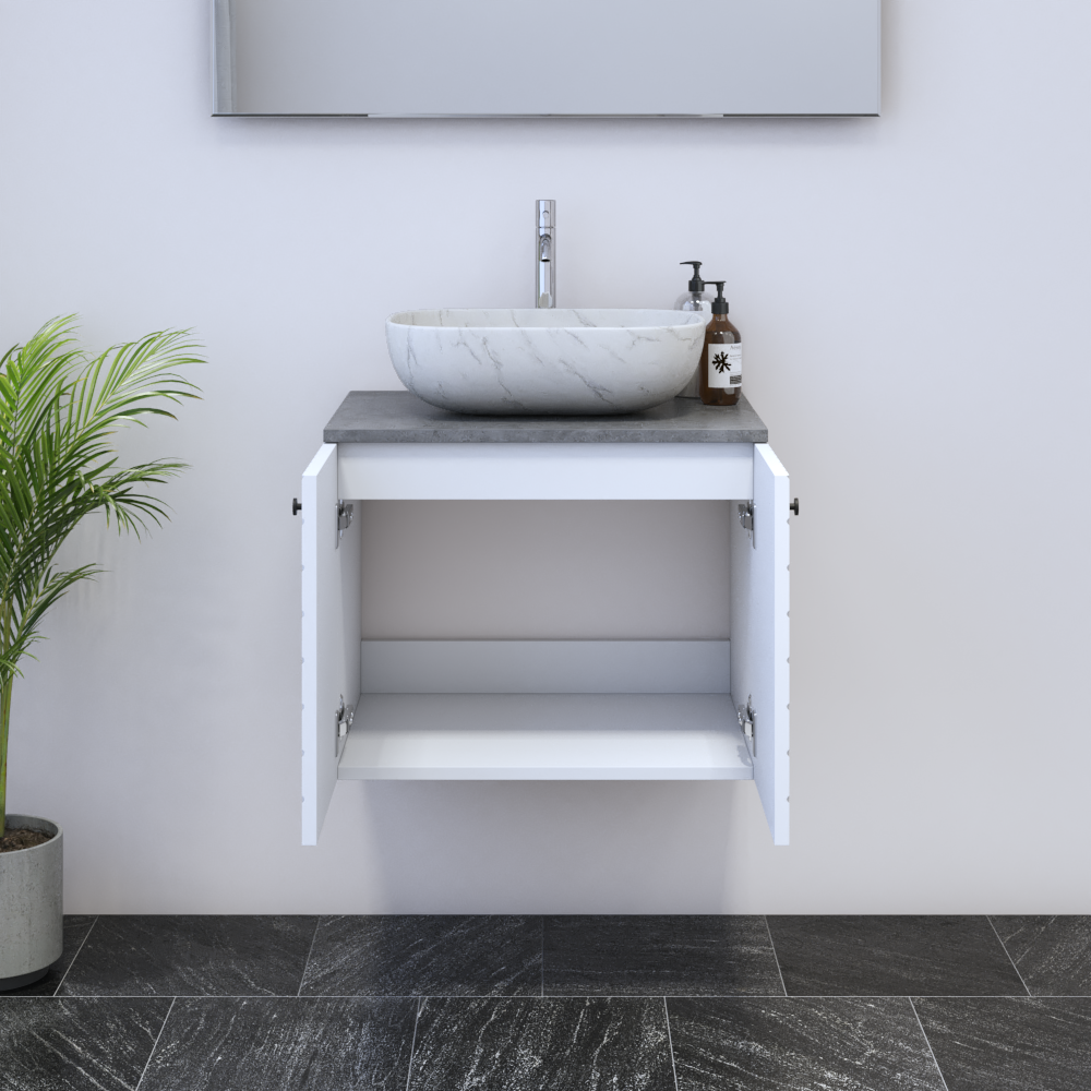 Avela 2D 60 Floating Bathroom Vanity