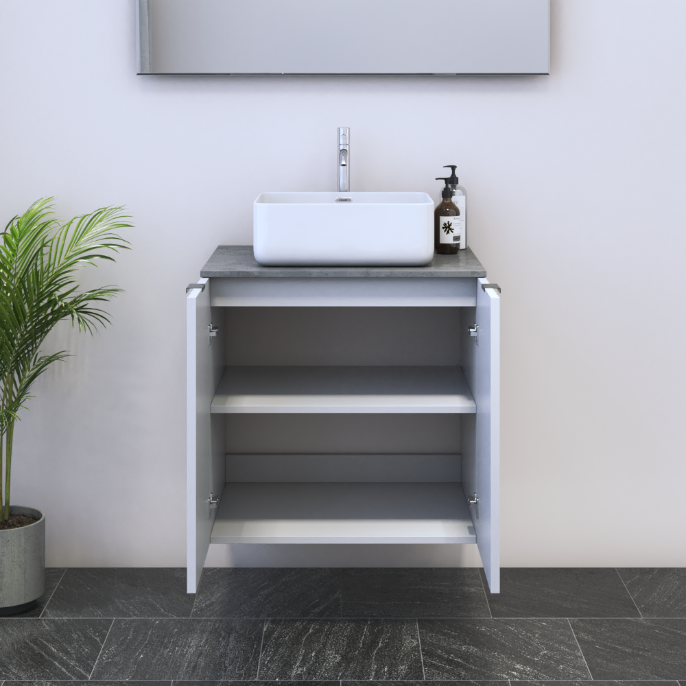 Nicole 2D 60 Floating Bathroom Vanity