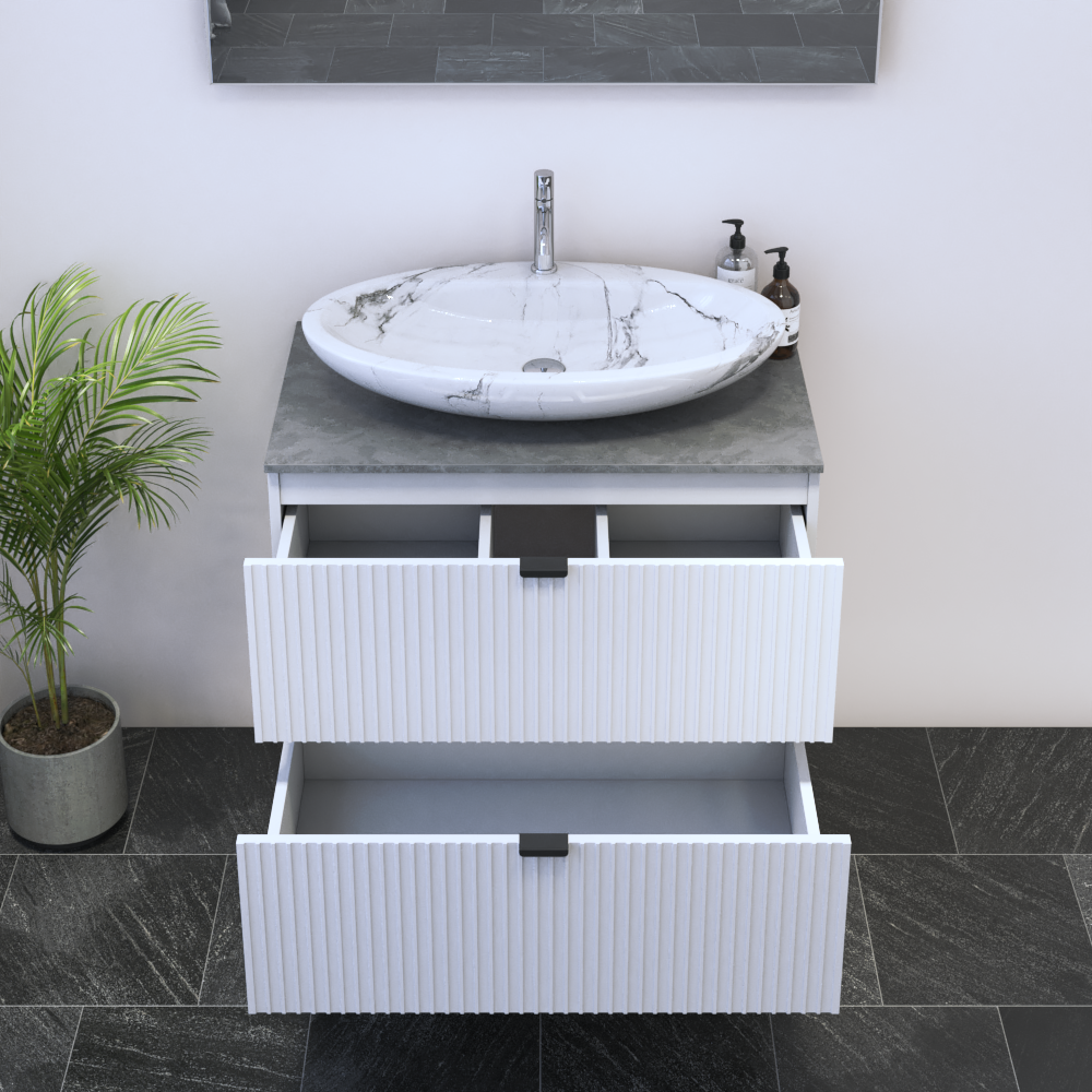 Nicole 2S 80 Floating Bathroom Vanity