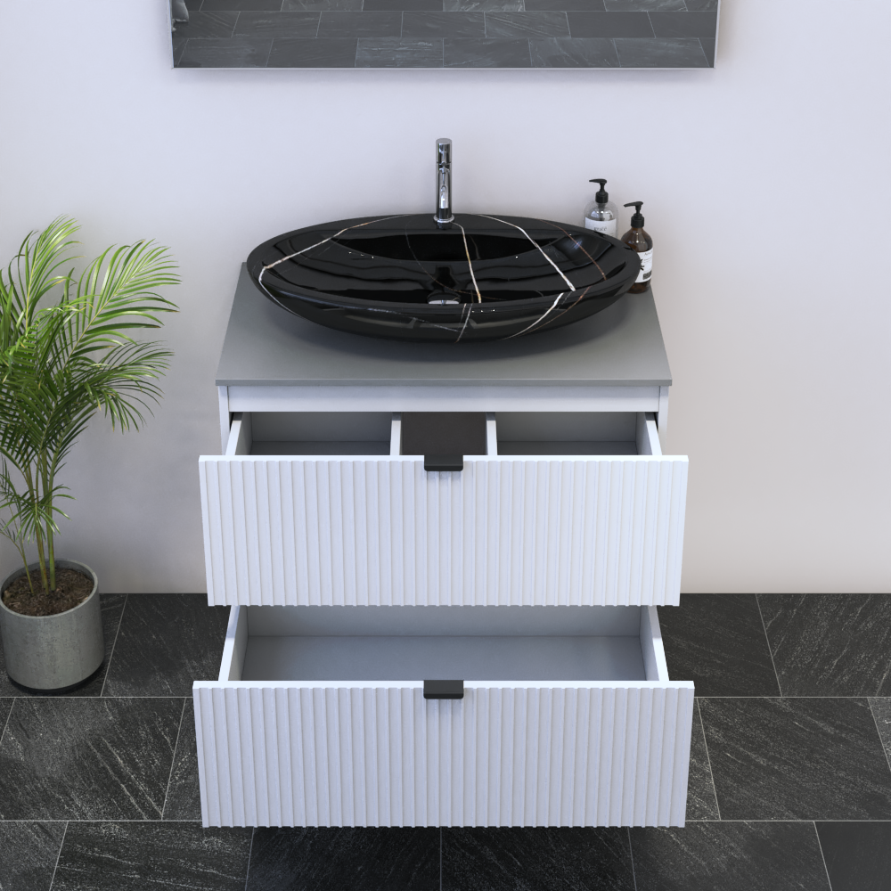 Nicole 2S 80 Floating Bathroom Vanity