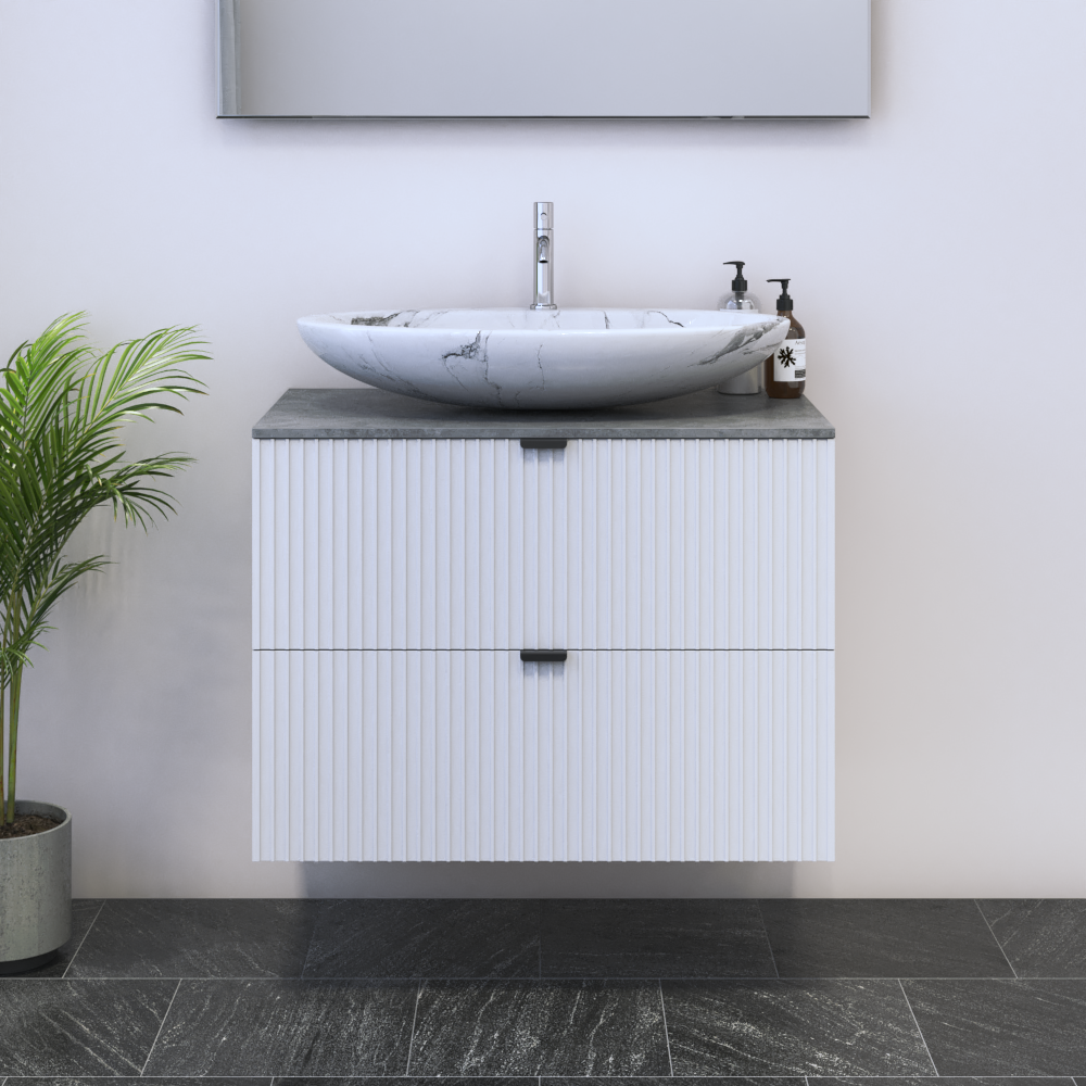 Nicole 2S 80 Floating Bathroom Vanity