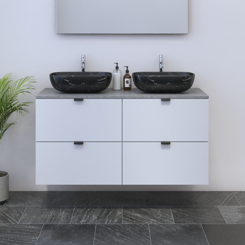 Ines 4S 120 Floating Bathroom Vanity