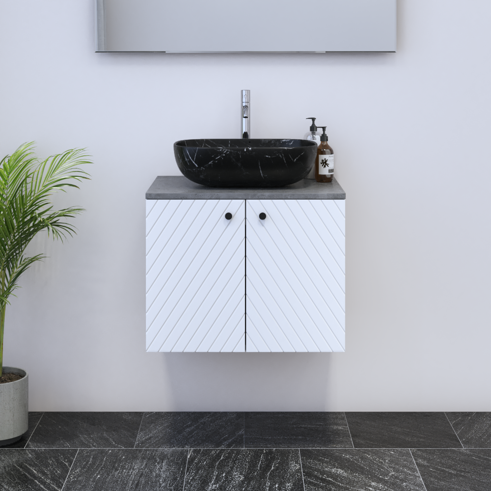 Avela 2D 60 Floating Bathroom Vanity