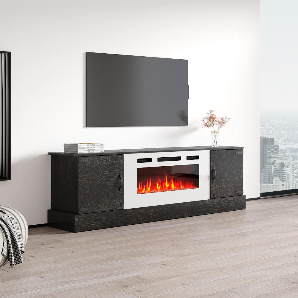 Carmen WH-EF Fireplace TV Stand