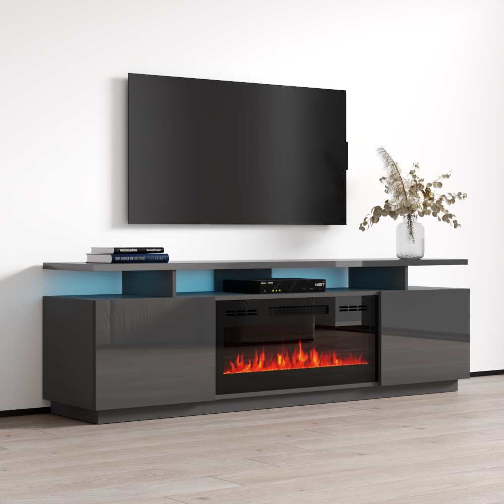 Eva-KBL Fireplace TV Stand