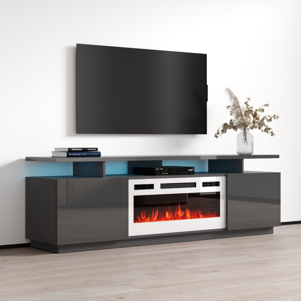 Eva-KWH Fireplace TV Stand