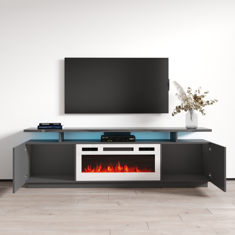 Eva-KWH Fireplace TV Stand