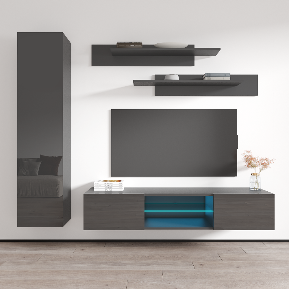 Fly G 33TV Floating Entertainment Center