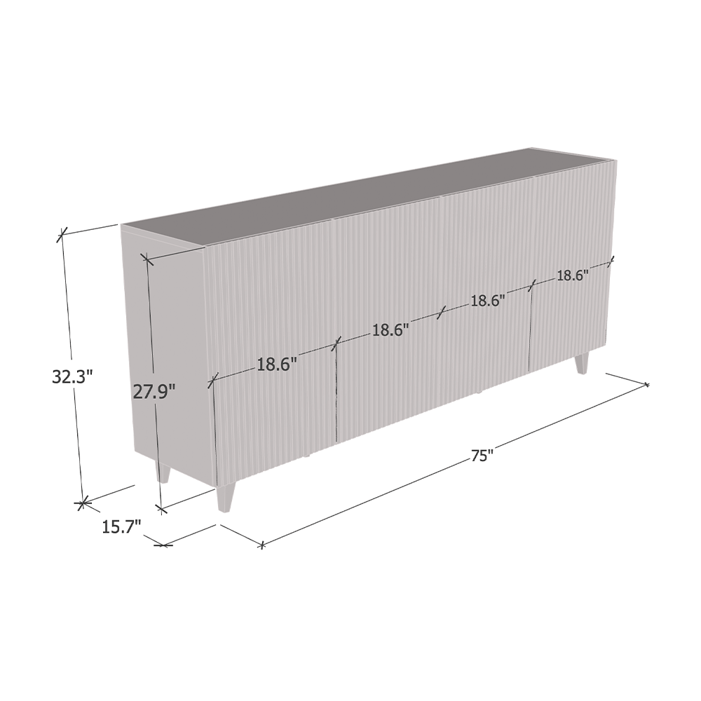 Pafos 4D Sideboard