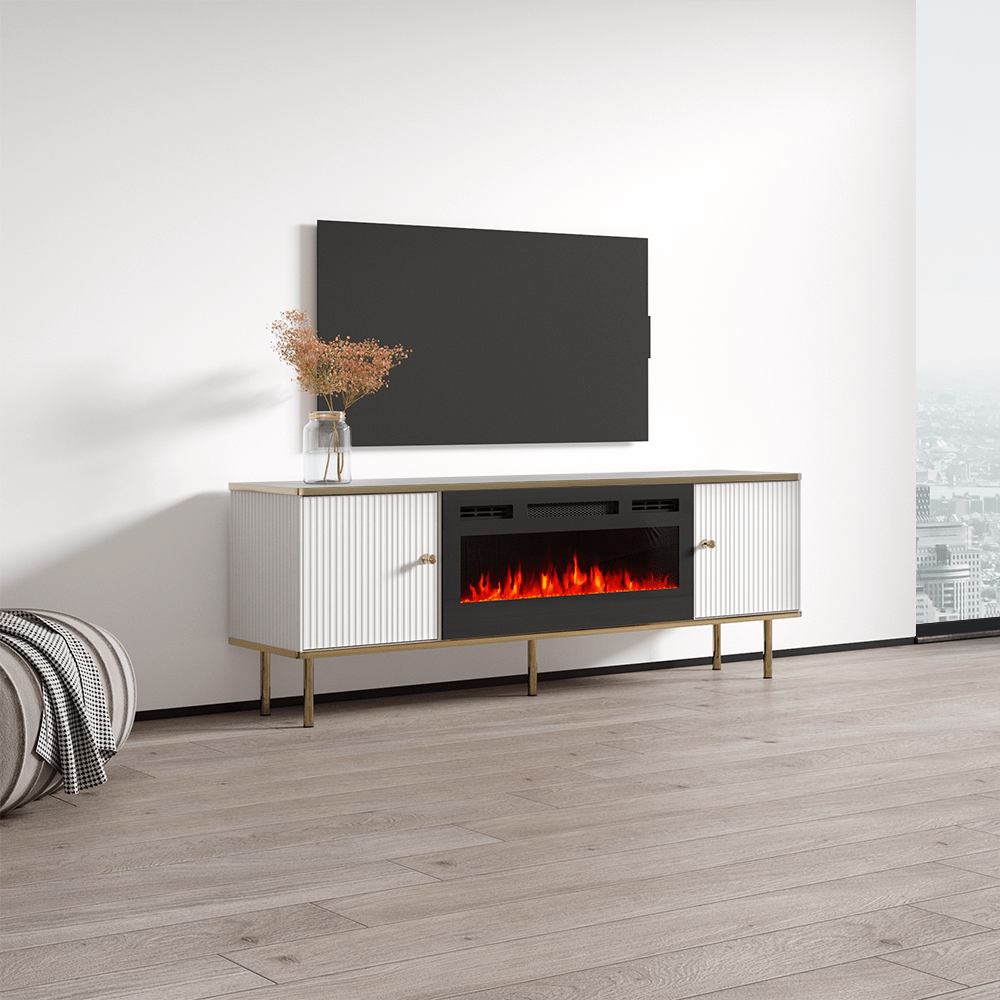 Camelia BL-EF Fireplace TV Stand