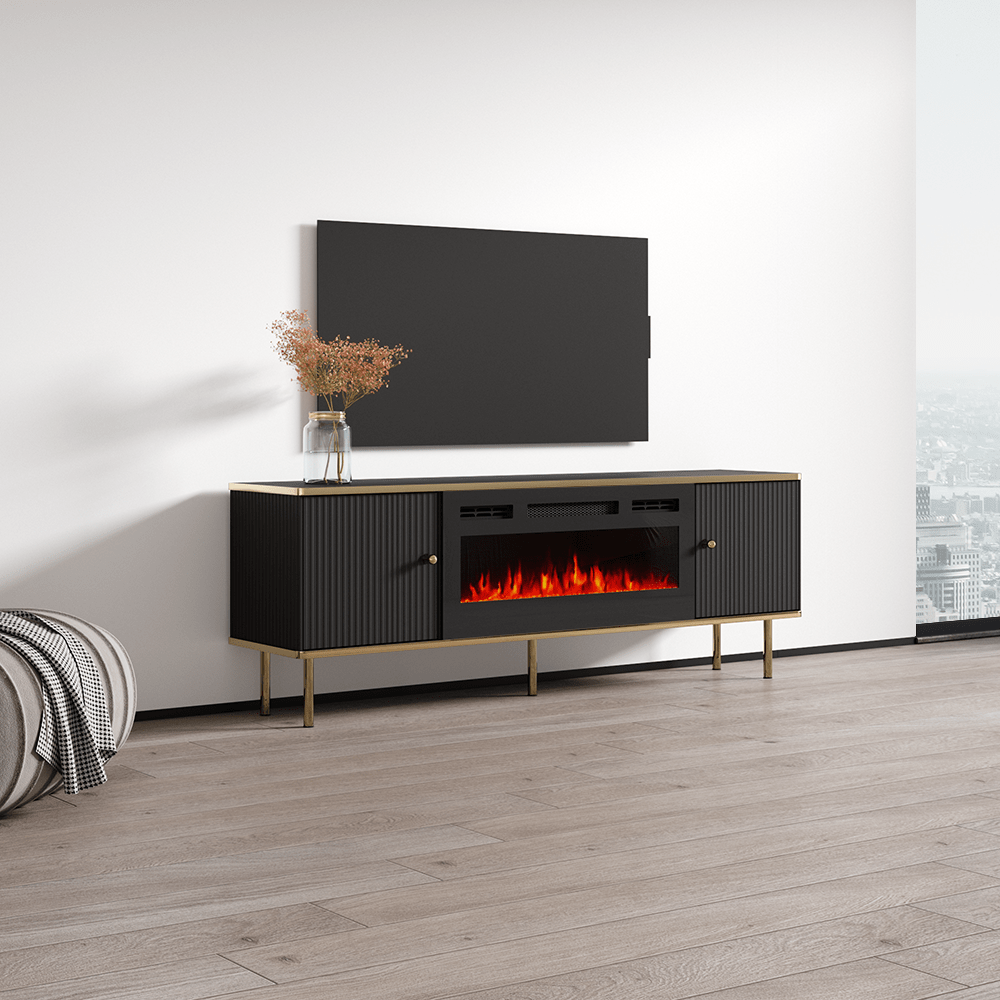 Camelia BL-EF Fireplace TV Stand