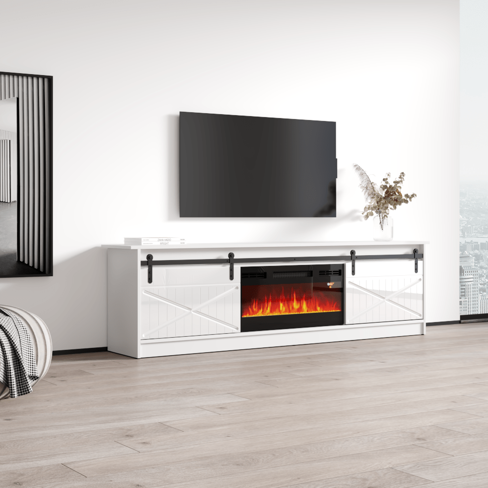 Granero BL-EF Fireplace TV Stand