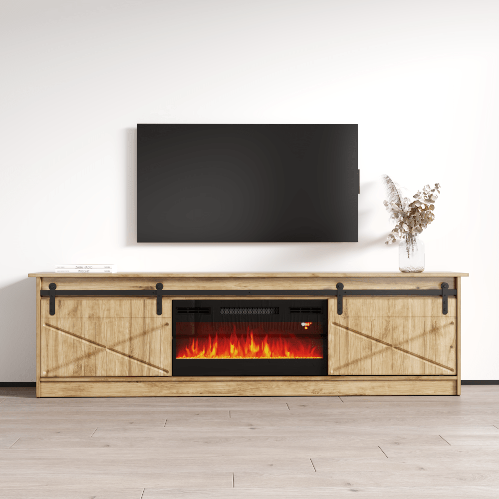 Granero BL-EF Fireplace TV Stand