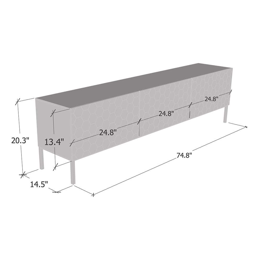 Hexa 01 TV Stand