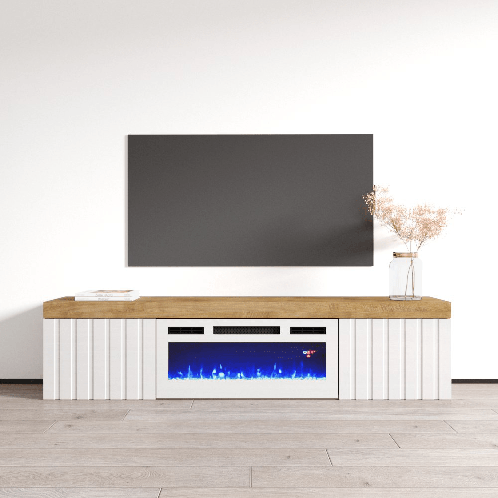 Knoxville WH-EF Floating Fireplace TV Stand