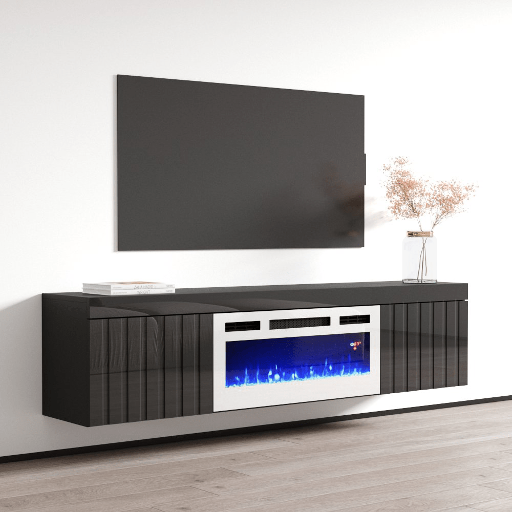 Knoxville WH-EF Floating Fireplace TV Stand