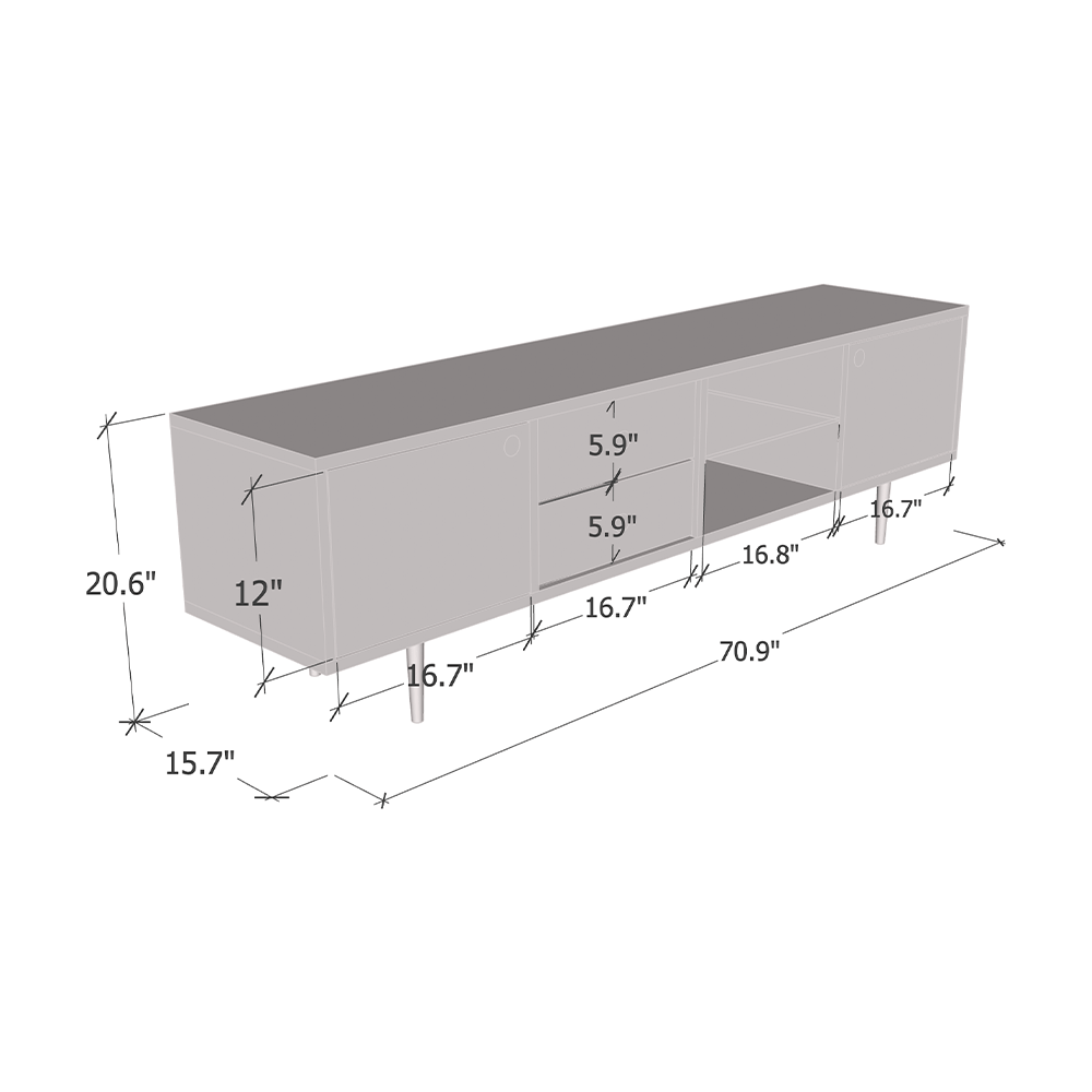 Rose 01 TV Stand