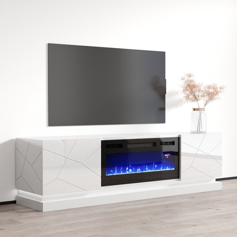 Shu BL-EF Fireplace TV Stand