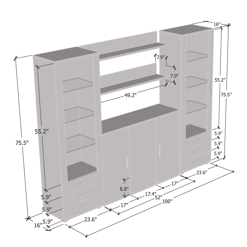 Soho 3 Entertainment Center