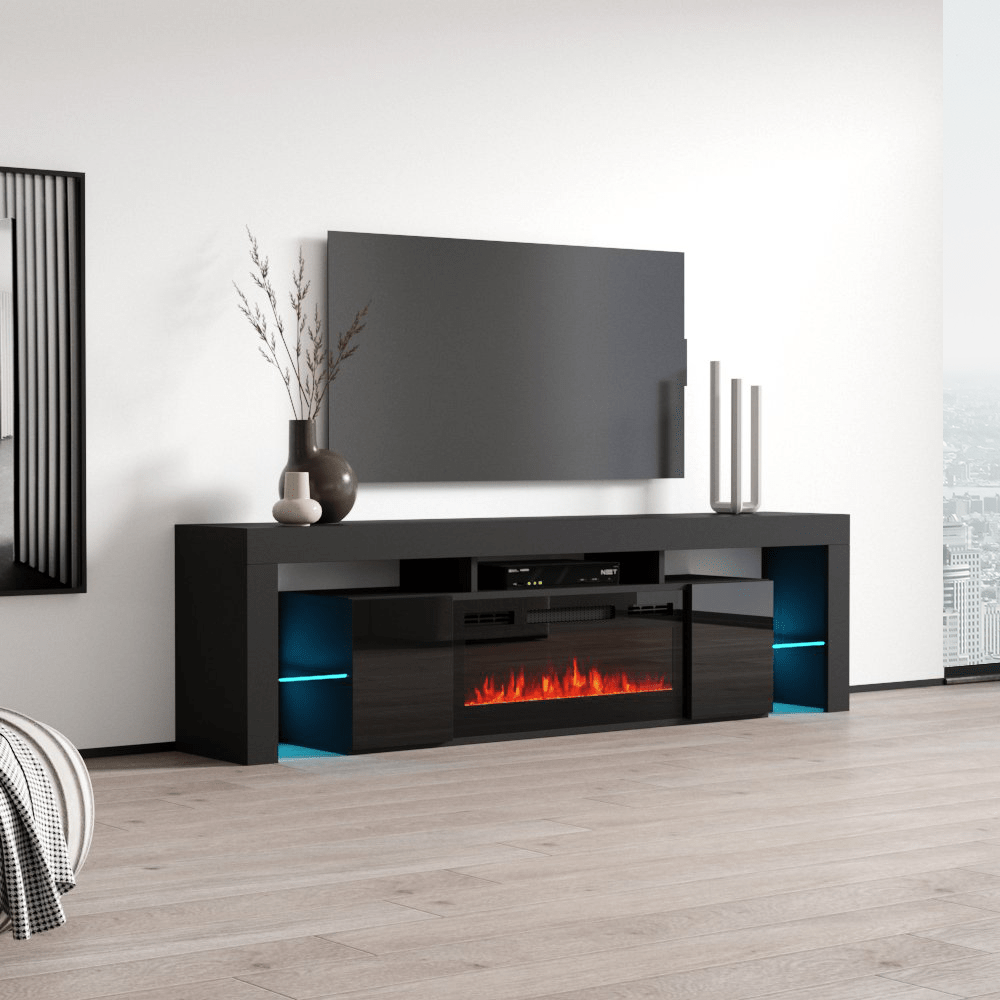 Soleo BL-EF Fireplace TV Stand