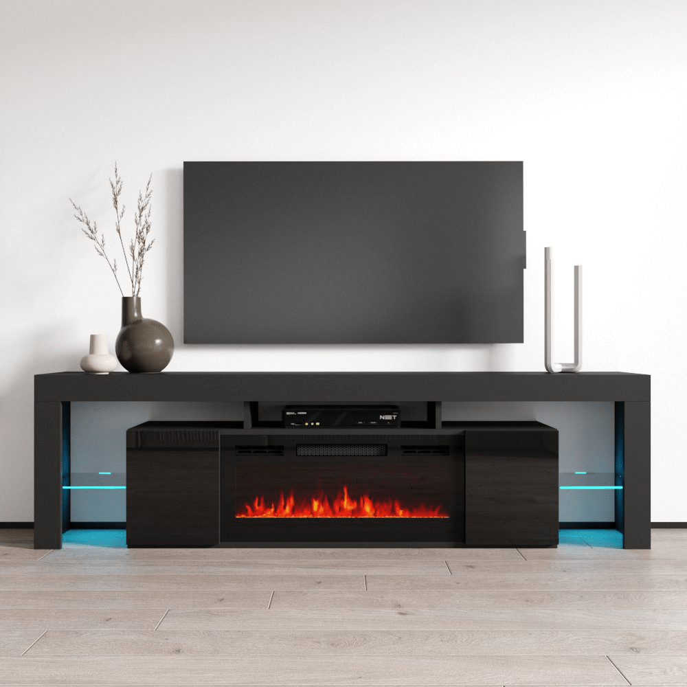 Soleo BL-EF Fireplace TV Stand