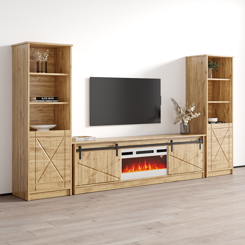 Granero WH-EF Fireplace Entertainment Center