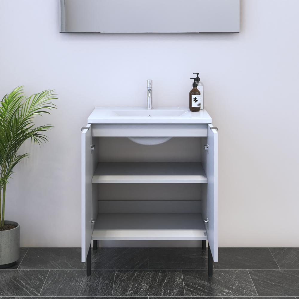 Nicole 2D 60 Floating Bathroom Vanity