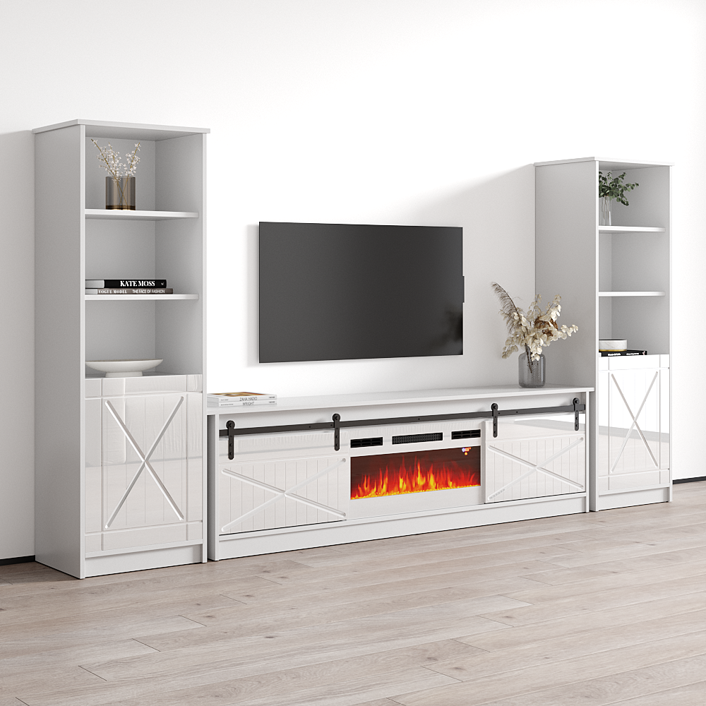 Granero WH-EF Fireplace Entertainment Center