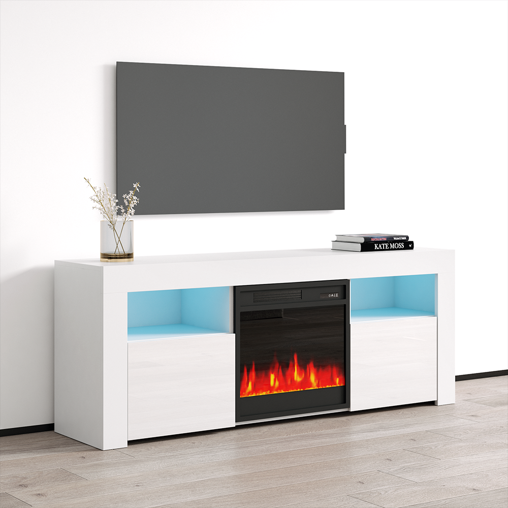 Milano 145EF Fireplace TV Stand