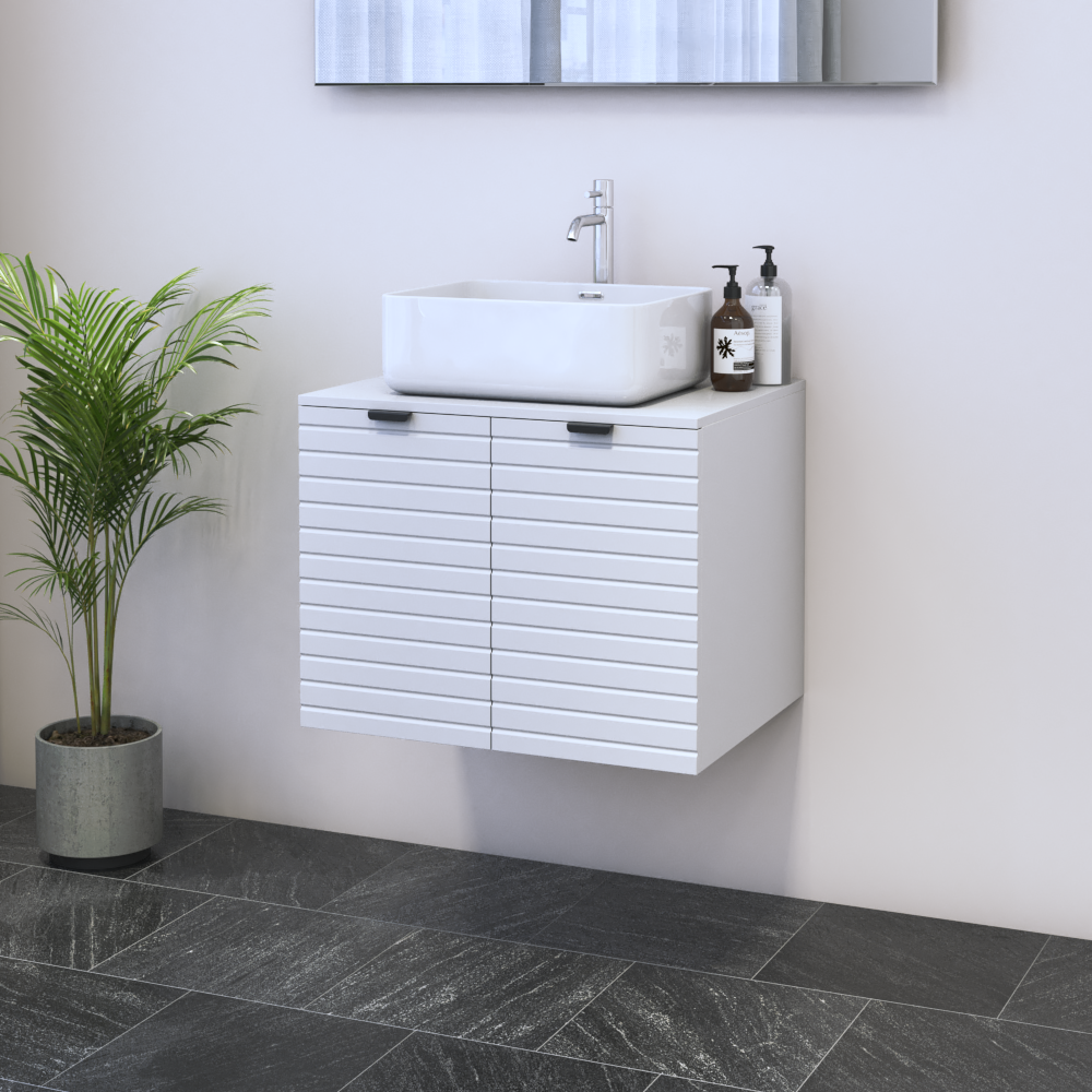 Capri 2D 60 Floating Bathroom Vanity