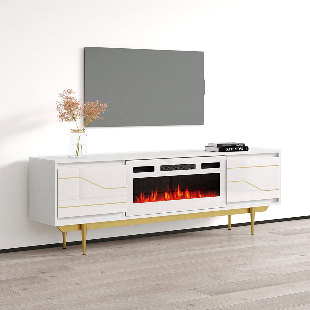 Maze WH-EF Fireplace TV Stand