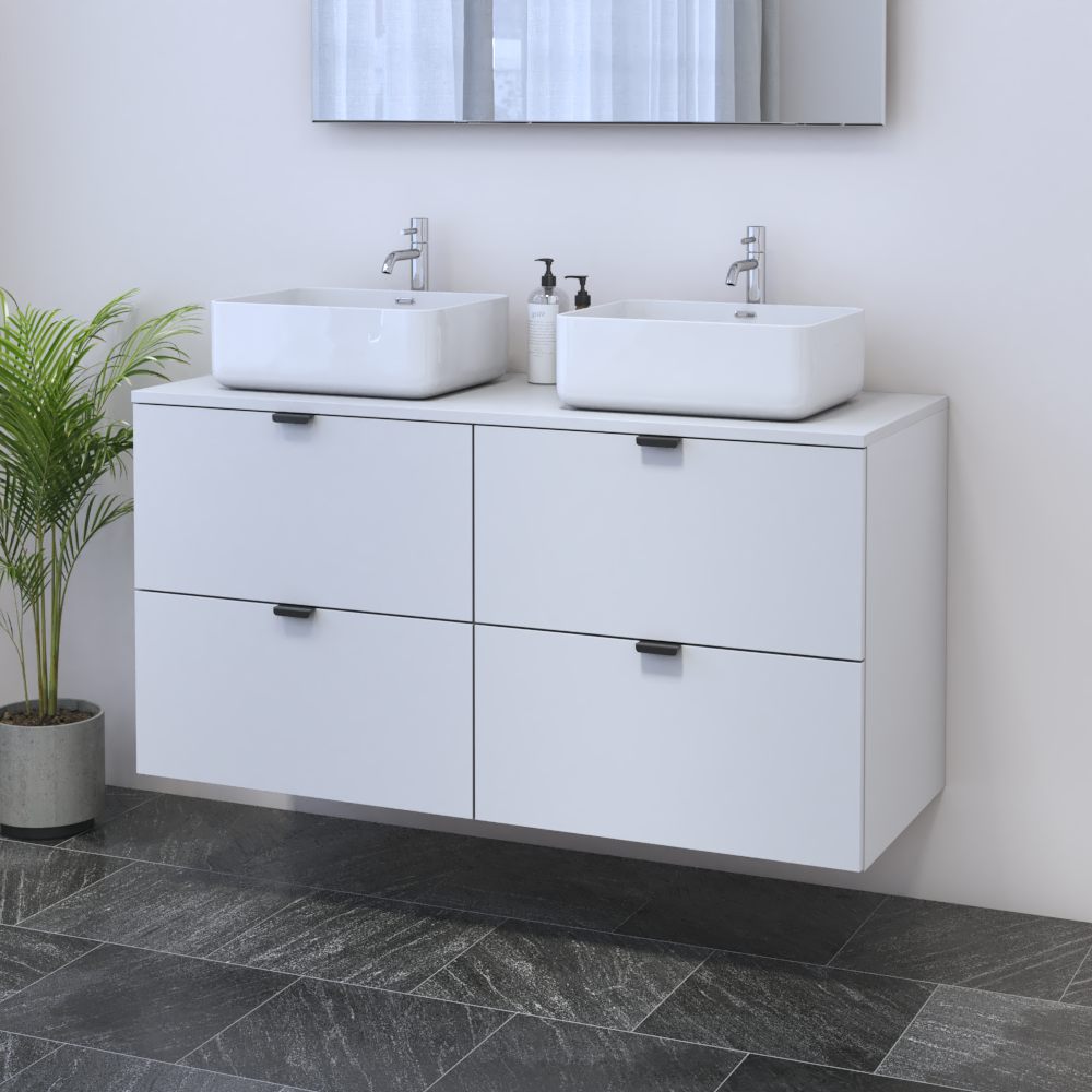 Ines 4S 120 Floating Bathroom Vanity