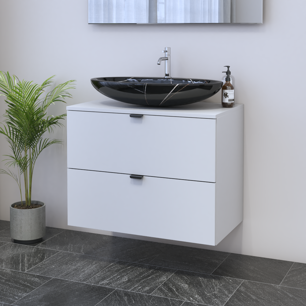 Ines 2S 80 Floating Bathroom Vanity