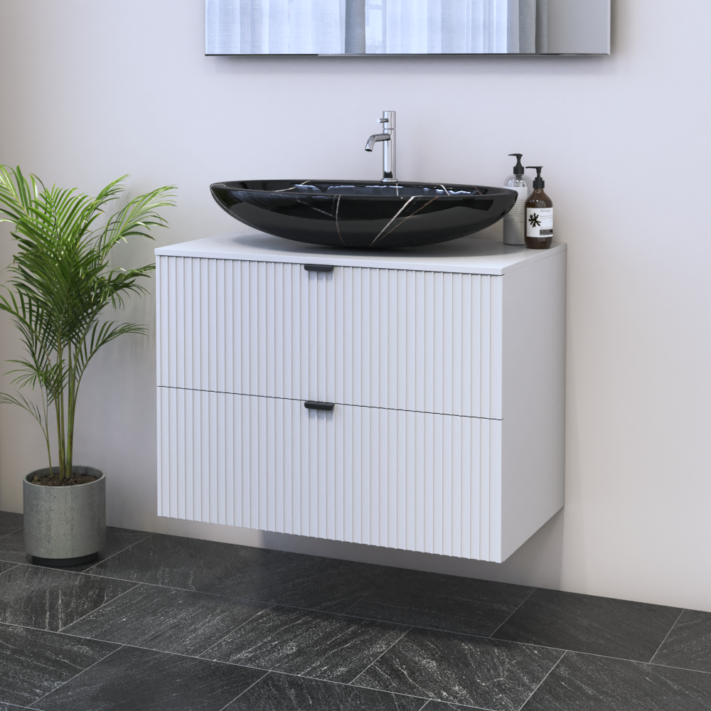 Nicole 2S 80 Floating Bathroom Vanity