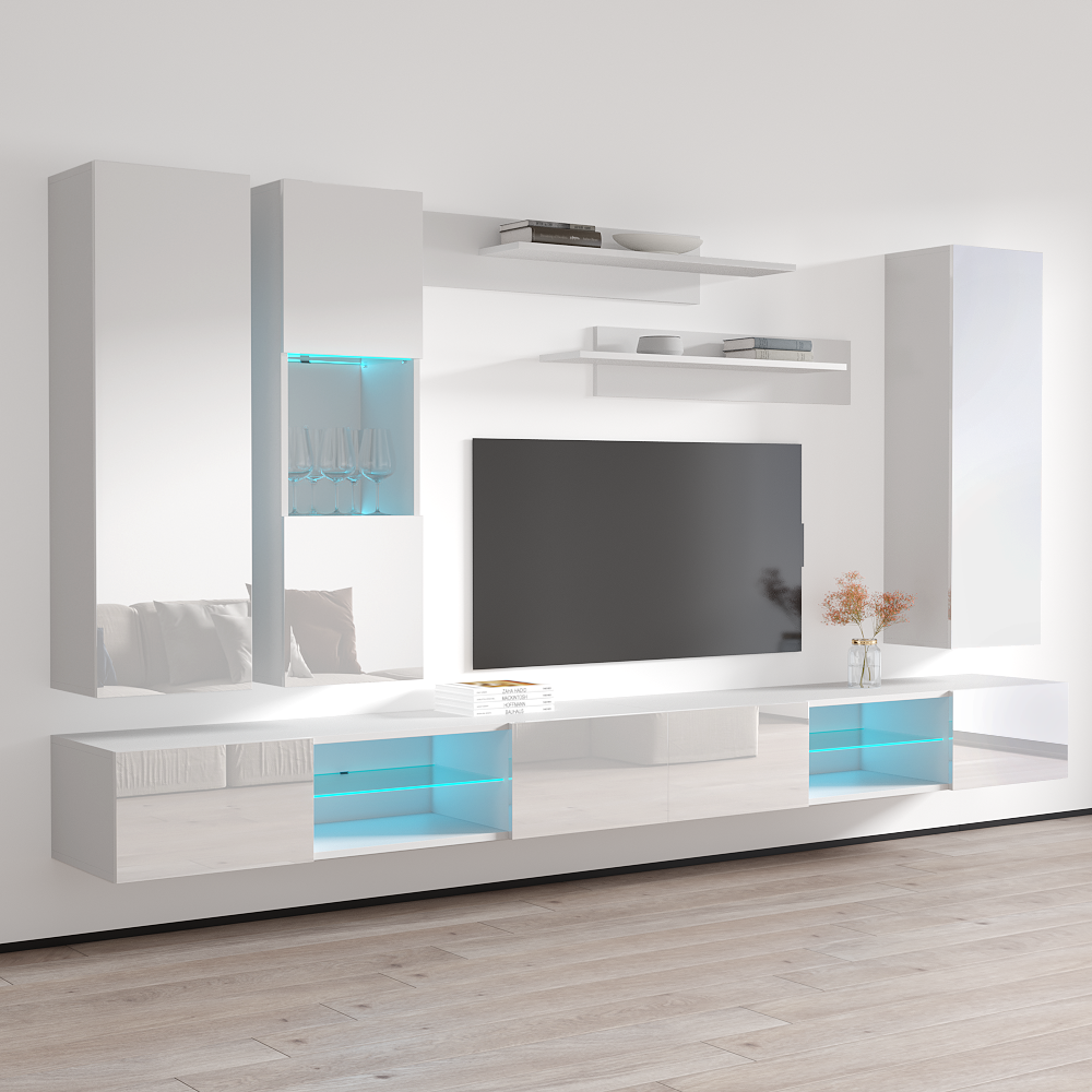 Fly E 33TV Floating Entertainment Center