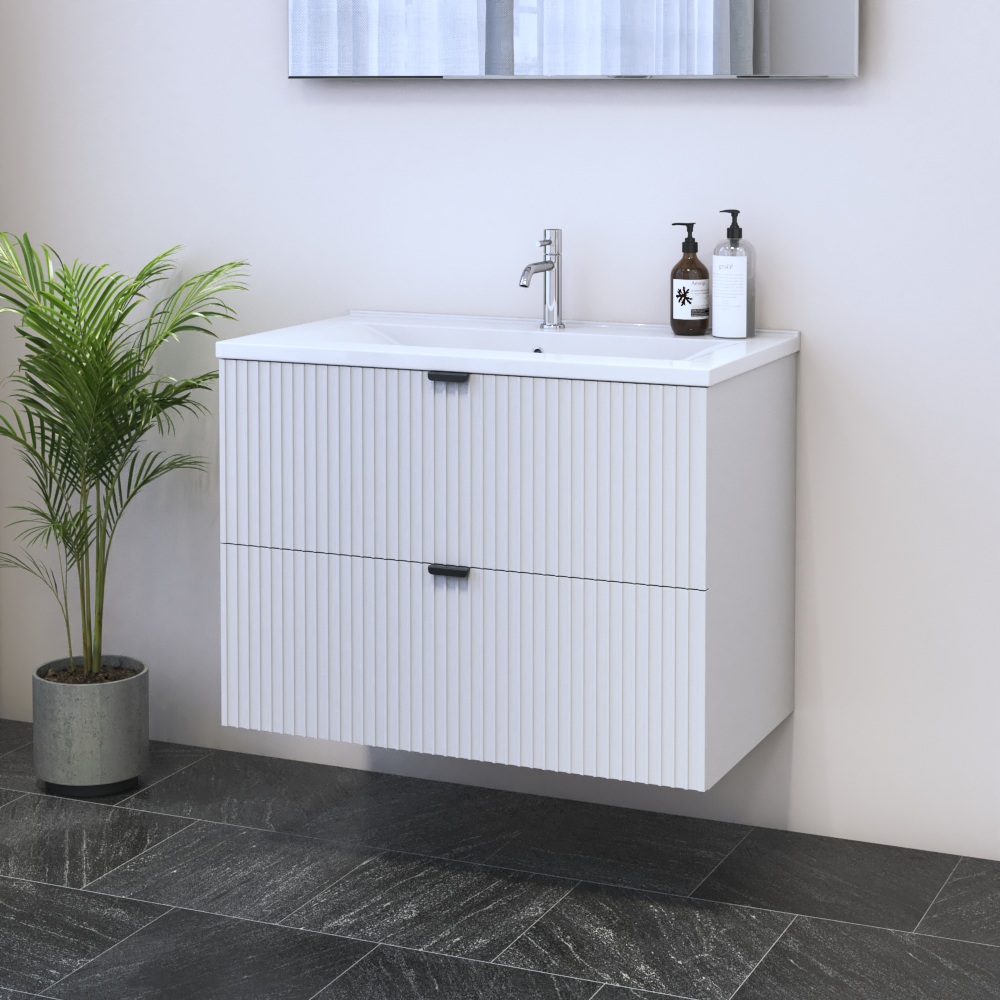 Nicole 2S 80 Floating Bathroom Vanity