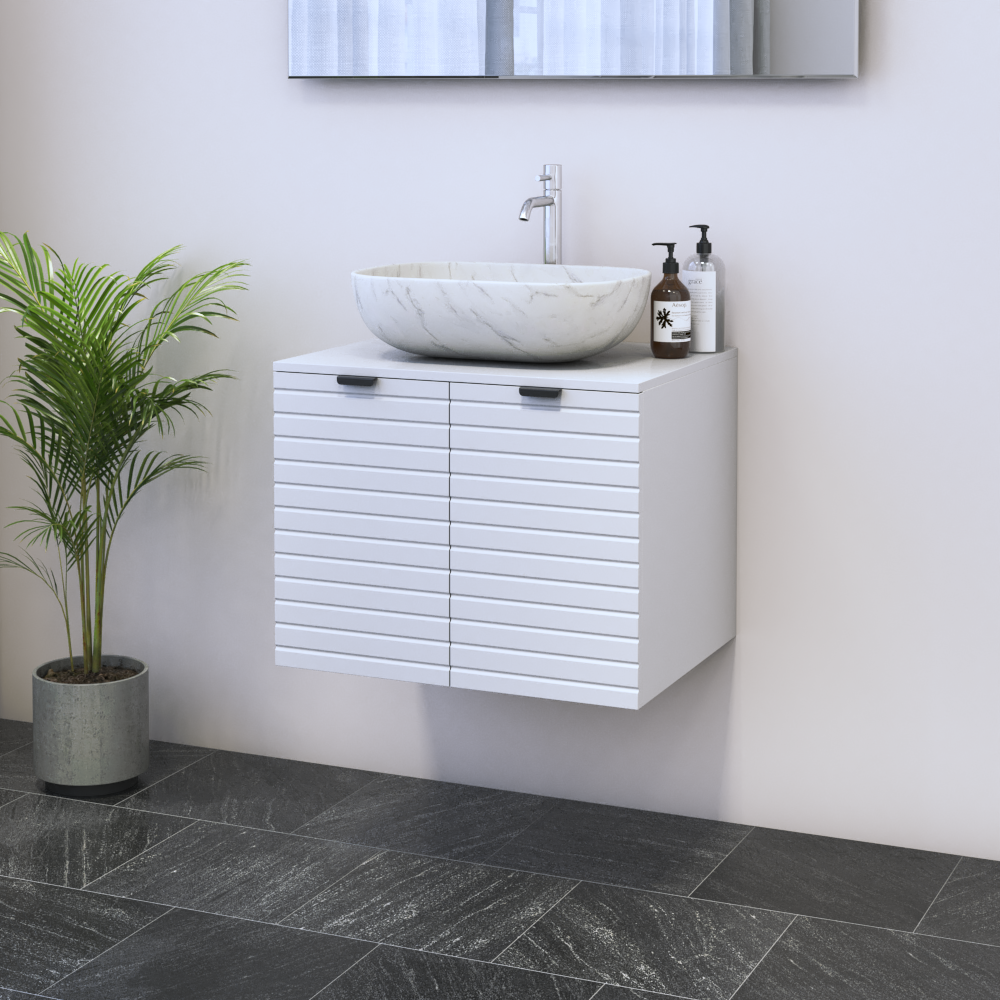 Capri 2D 60 Floating Bathroom Vanity