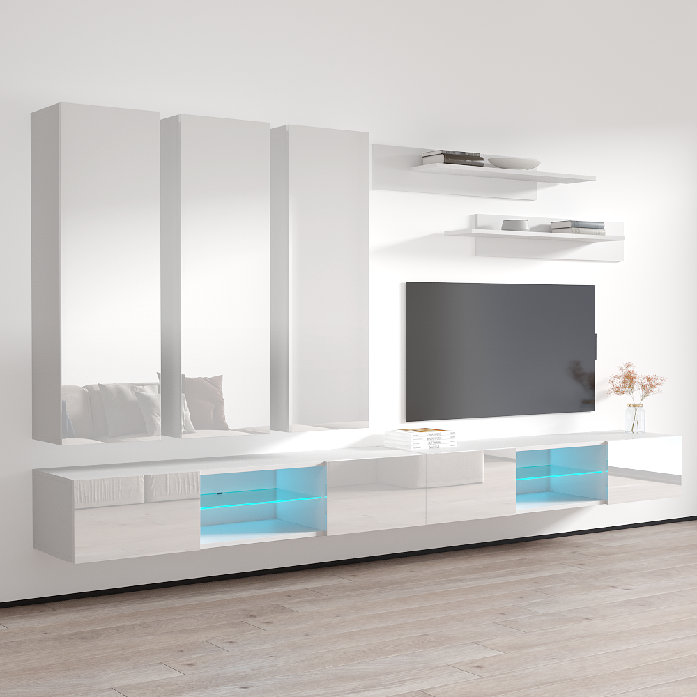 Fly E 33TV Floating Entertainment Center