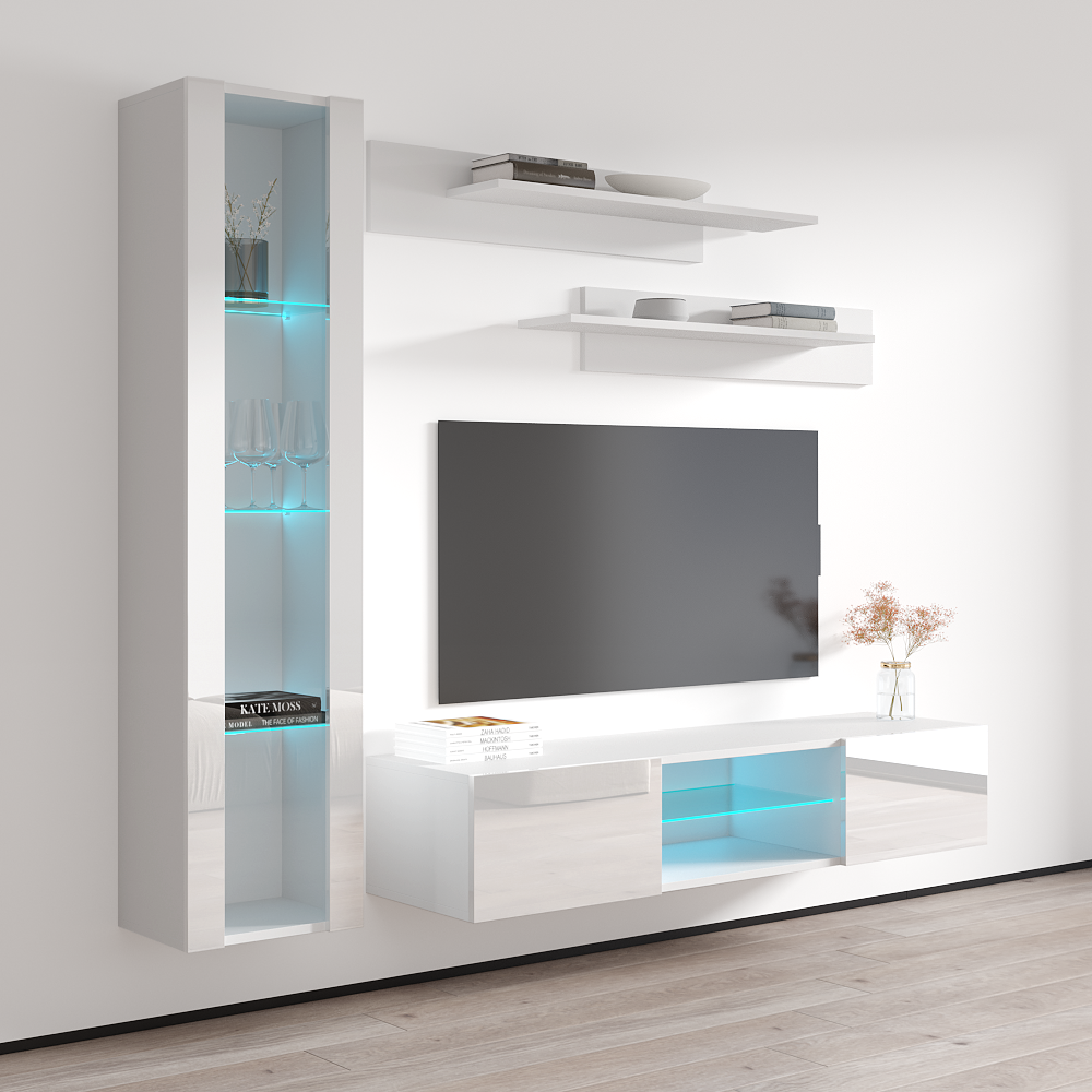 Fly G 33TV Floating Entertainment Center