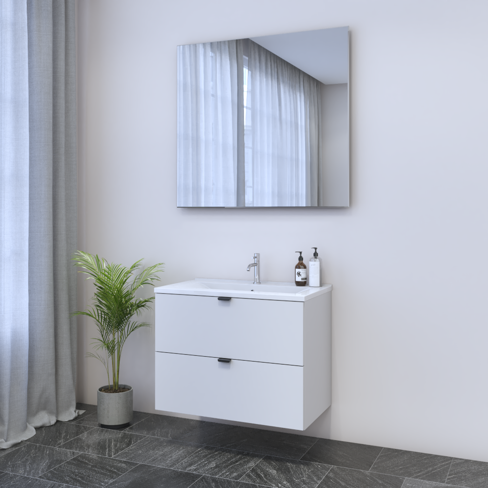 Ines 2S 80 Floating Bathroom Vanity