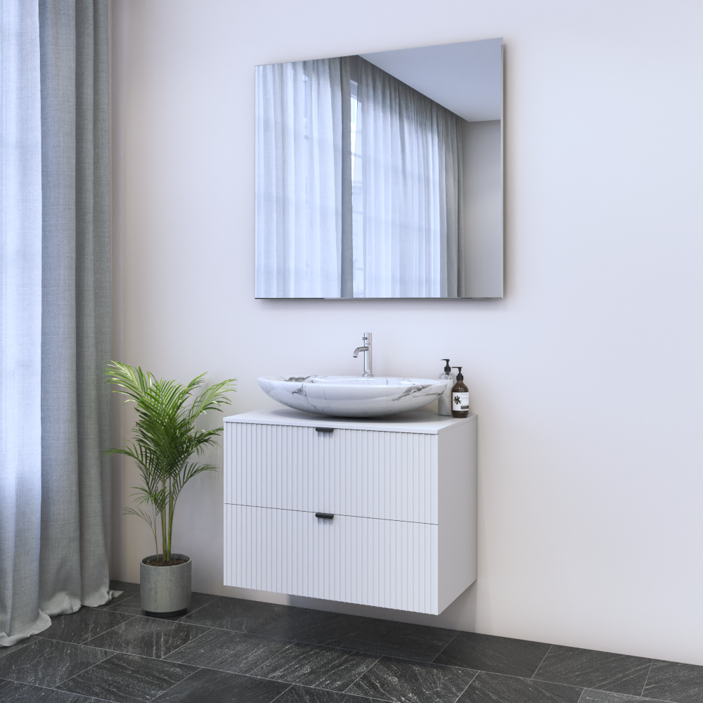 Nicole 2S 80 Floating Bathroom Vanity