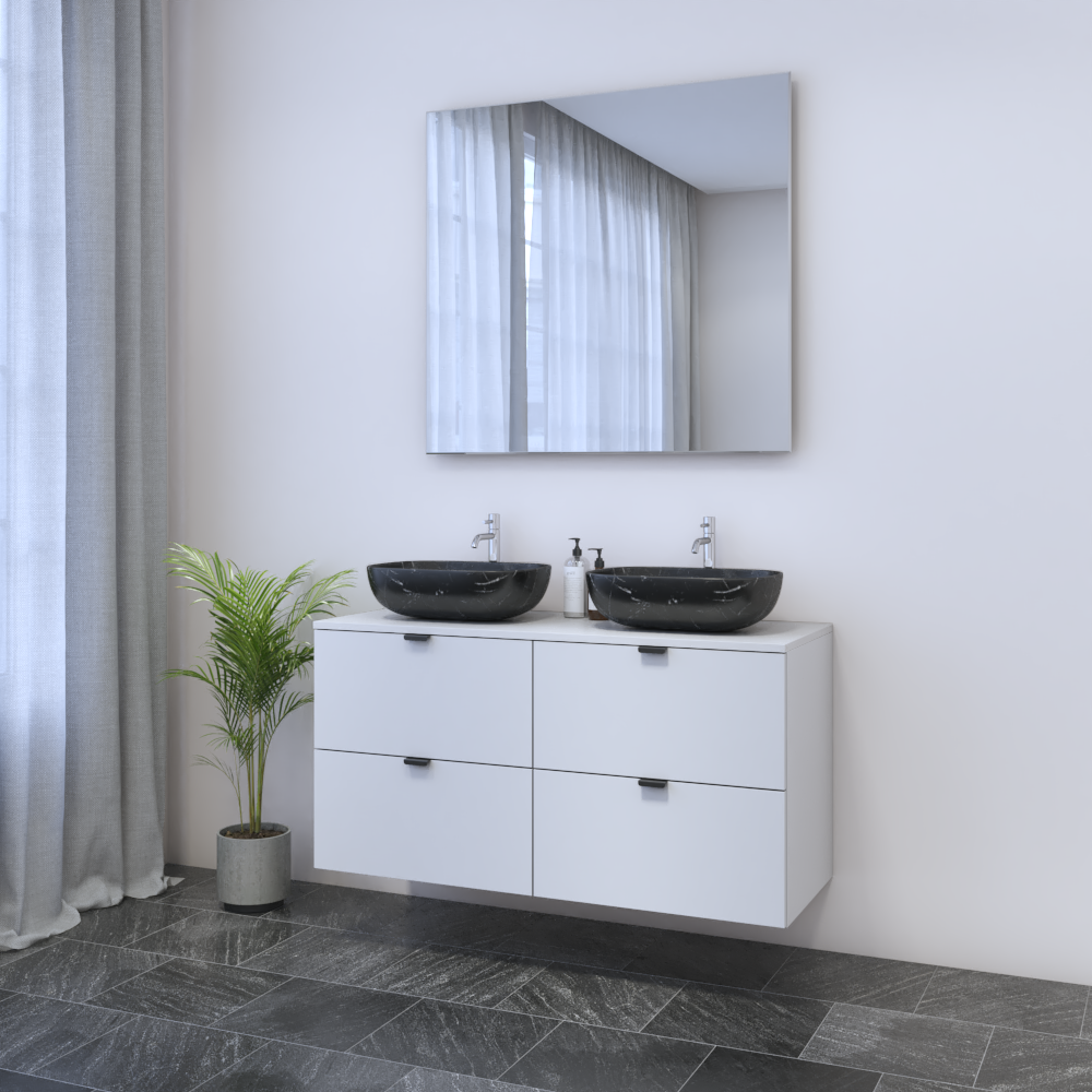 Ines 4S 120 Floating Bathroom Vanity